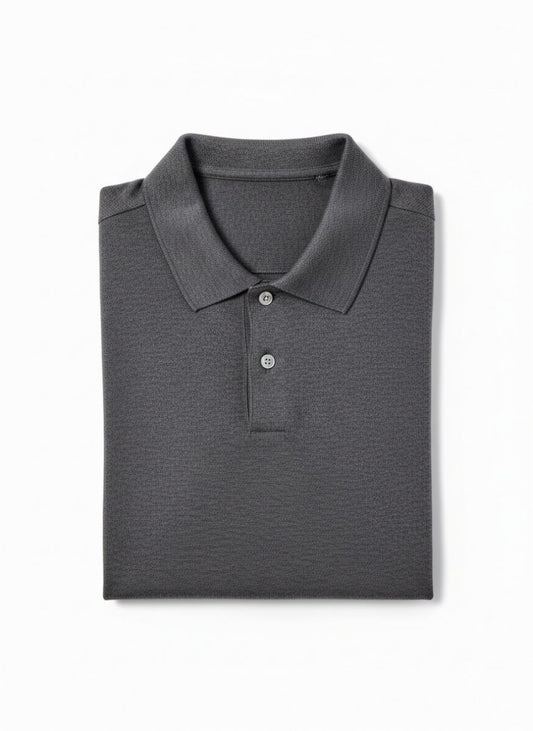 Cashmere-Silk Blend Polo Shirt